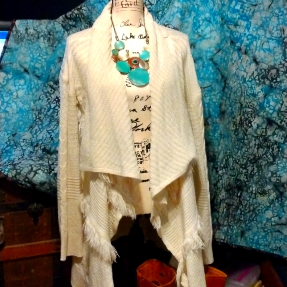 Waterfall Cardigan size medium